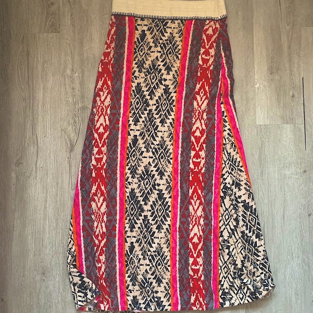 Anthropologie Winter Maxi Skirt